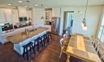 Beautiful gourmet kitchen with seating for 4